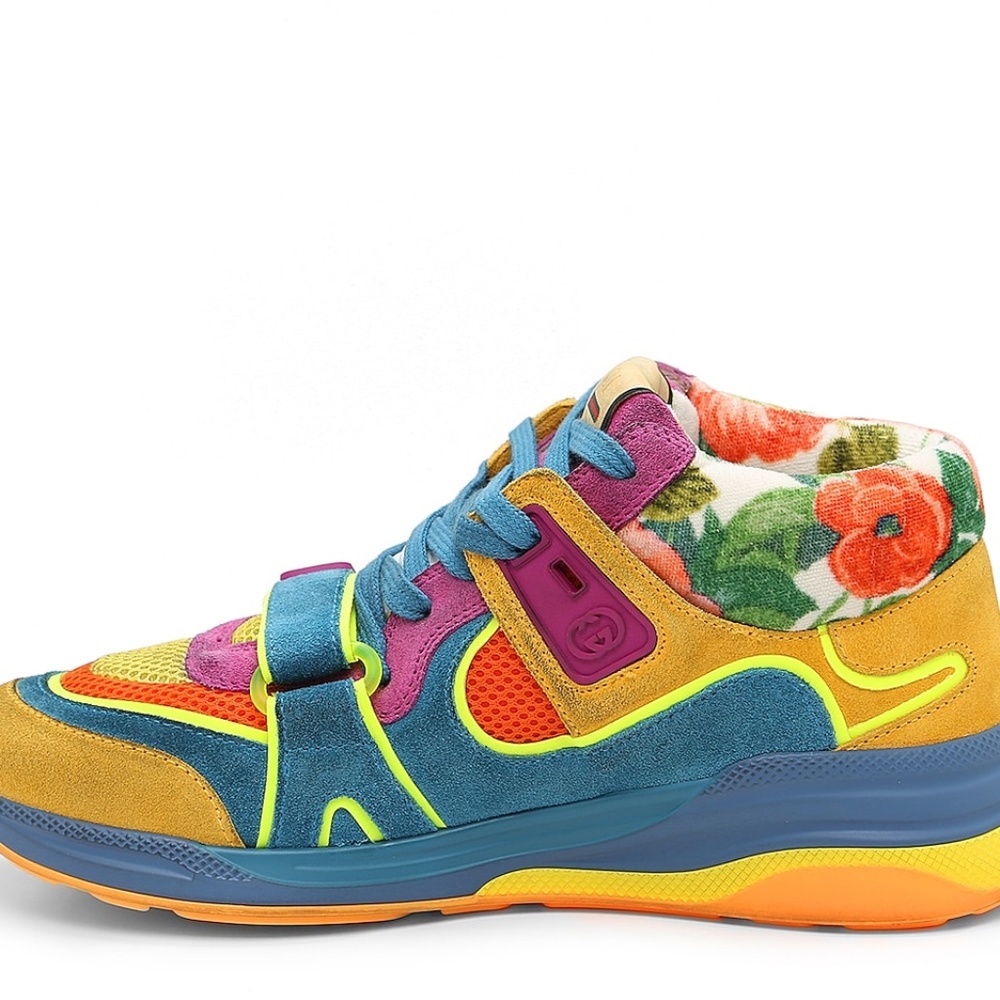 Gucci Ultrapace Mid-Top Sneakers - Picture 4 of 16